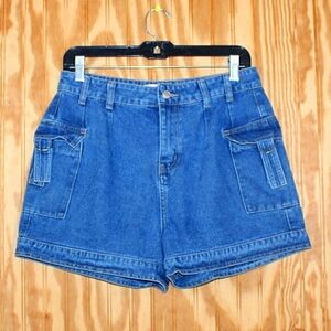 Los Angeles Sixty Six Vintage Denim Cargo Shorts - Size 9